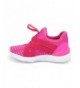 Sneakers Children and Kids Breathable Fashion Sneakers Casual Slip-On Loafers Athletic Sports Shoes - Fuchsia-36 - CV188U7TM5...