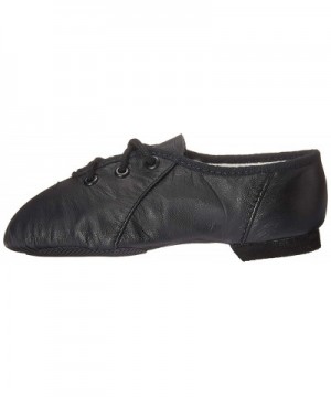 Girl's Jazzsoft Split Sole Leather Jazz Shoe - Black - CI1153FTRSP
