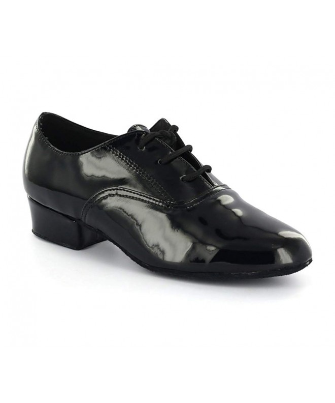 Dance Boy's Standard Dance Shoes A250503B - Black - CT11QDHOA3D $53.10