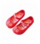 Flats Girls Sweet Sugar Princess Sandals Shoes Mary Jane Flats for Toddler/Little Kid - Red - C418NTH8DTY $29.16